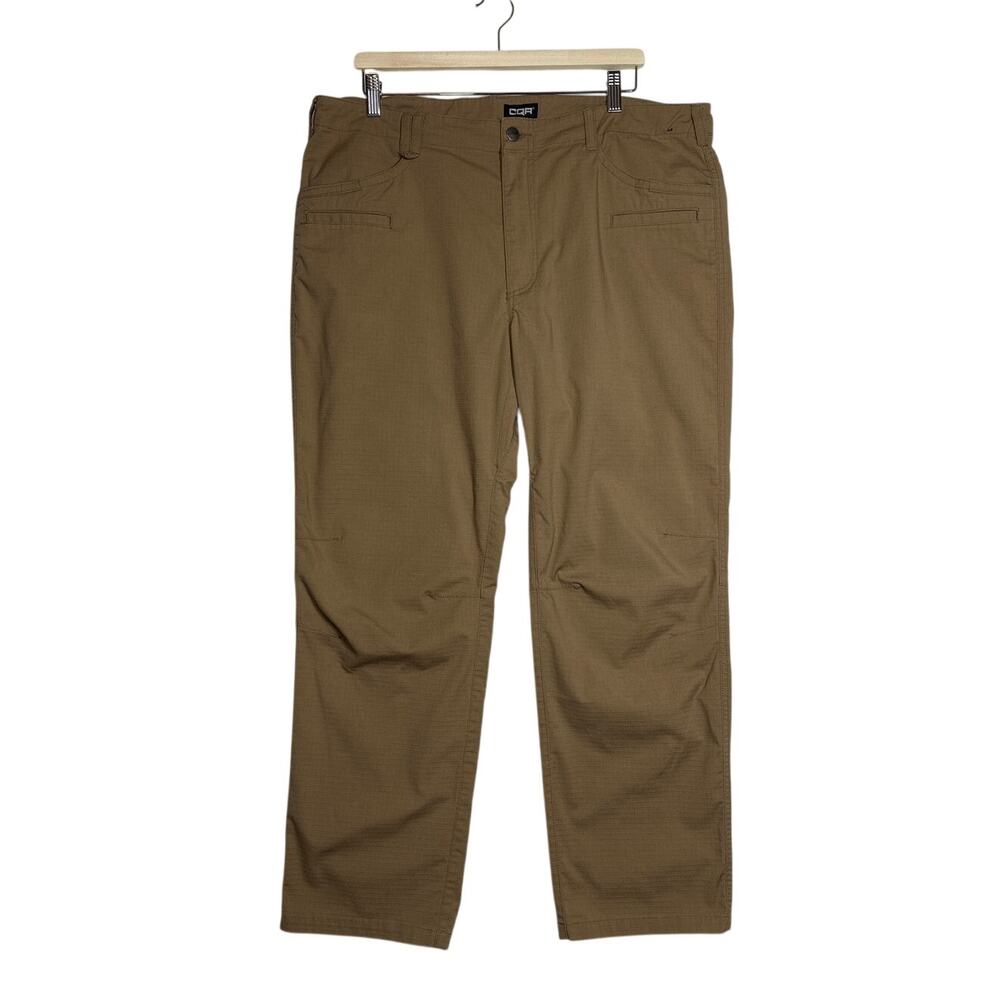 CQR Tactical Pants Mens 38 Stretch Ripstop Outdoor Hiking Work Flat Front TFP500